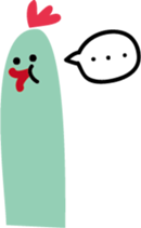 GREEN FOWL sticker #15639174