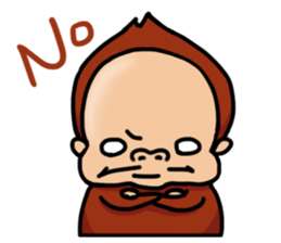 Happy little baby sticker #15665410