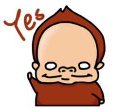 Happy little baby sticker #15665411