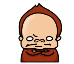 Happy little baby sticker #15665413