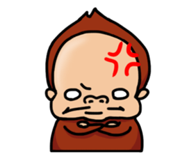 Happy little baby sticker #15665414