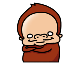 Happy little baby sticker #15665418