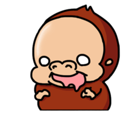 Happy little baby sticker #15665419