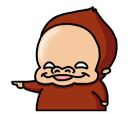 Happy little baby sticker #15665420