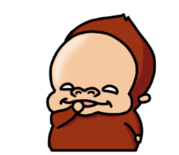 Happy little baby sticker #15665429