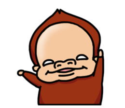 Happy little baby sticker #15665433