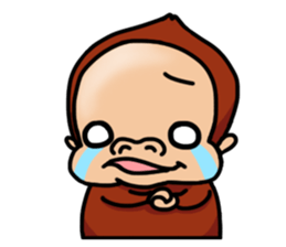 Happy little baby sticker #15665436