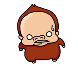 Happy little baby sticker #15665449