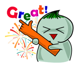 A boy Onion sticker #15829861