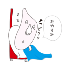 Shizuo with Red Chair sticker #15853645