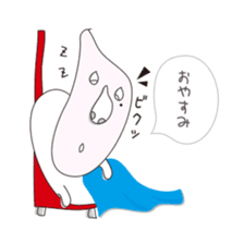 Shizuo with Red Chair sticker #15853645