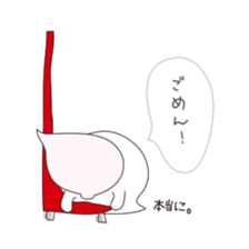 Shizuo with Red Chair sticker #15853655