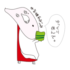 Shizuo with Red Chair sticker #15853658