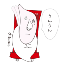 Shizuo with Red Chair sticker #15853662