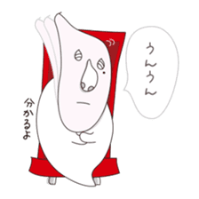 Shizuo with Red Chair sticker #15853662