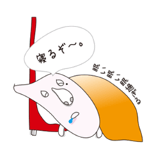 Shizuo with Red Chair sticker #15853665