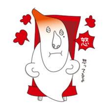 Shizuo with Red Chair sticker #15853670