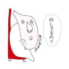 Shizuo with Red Chair sticker #15853677