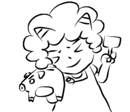 Fower Rebecca sticker #15871846