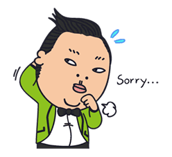 PSY 3rd Special Edition sticker #26112