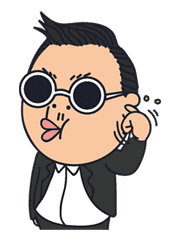 PSY 3rd Special Edition sticker #26122