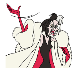 Disney Villains sticker #26549