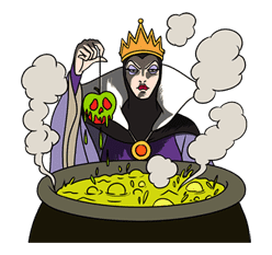 Disney Villains sticker #26550