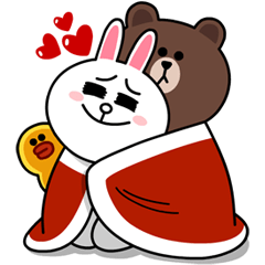 Brown Cony s Cozy Winter Date LINE Stickers Brown Cony s Cozy Winter Date LINE Stickers