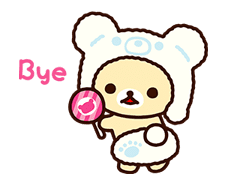 Rilakkuma: Relaxing Days sticker #33665