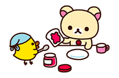 Rilakkuma: Relaxing Days sticker #33669