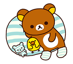 Rilakkuma: Relaxing Days sticker #33675