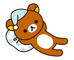 Rilakkuma: Relaxing Days sticker #33677