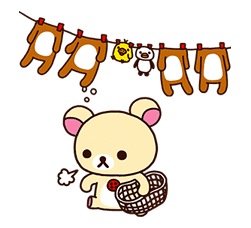 Rilakkuma: Relaxing Days sticker #33687