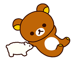 Rilakkuma: Relaxing Days sticker #33690