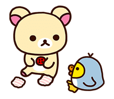 Rilakkuma: Relaxing Days sticker #33692