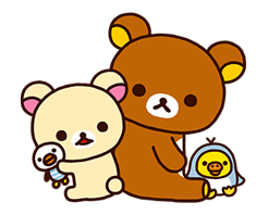 Rilakkuma: Relaxing Days sticker #33693