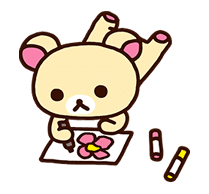 Rilakkuma: Relaxing Days sticker #33695
