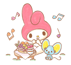 My Melody: Sweet Story sticker #50700