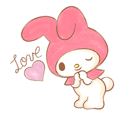 My Melody: Sweet Story sticker #50707
