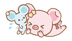 Piggy girl's Pinkish Days sticker #69924