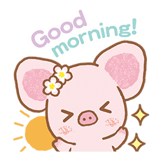 Piggy girl's Pinkish Days sticker #69926