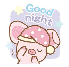 Piggy girl's Pinkish Days sticker #69927