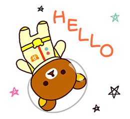 Rilakkuma's Lazy Life sticker #693977