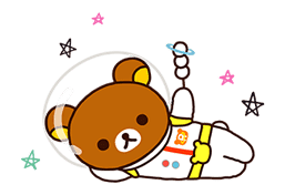 Rilakkuma's Lazy Life sticker #693984