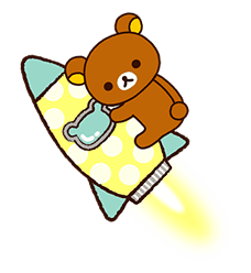 Rilakkuma's Lazy Life sticker #694010