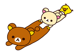 Rilakkuma's Lazy Life sticker #694011