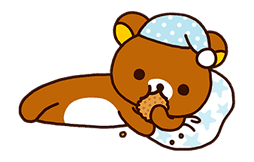 Rilakkuma's Lazy Life sticker #694015