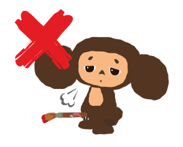 Cheburashka: Animated Stickers sticker #1696075