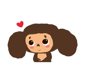 Cheburashka: Animated Stickers sticker #1696076