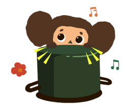 Cheburashka: Animated Stickers sticker #1696078
